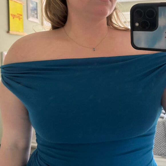 Reformation Women's Blue Dress - Picture 4 of 5